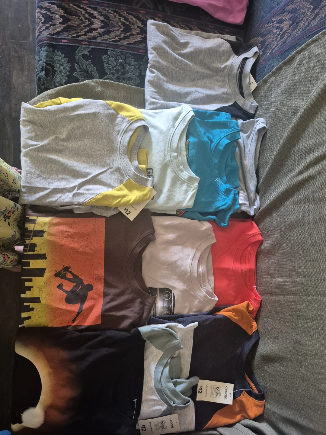 Lot of George Boys T-Shirts