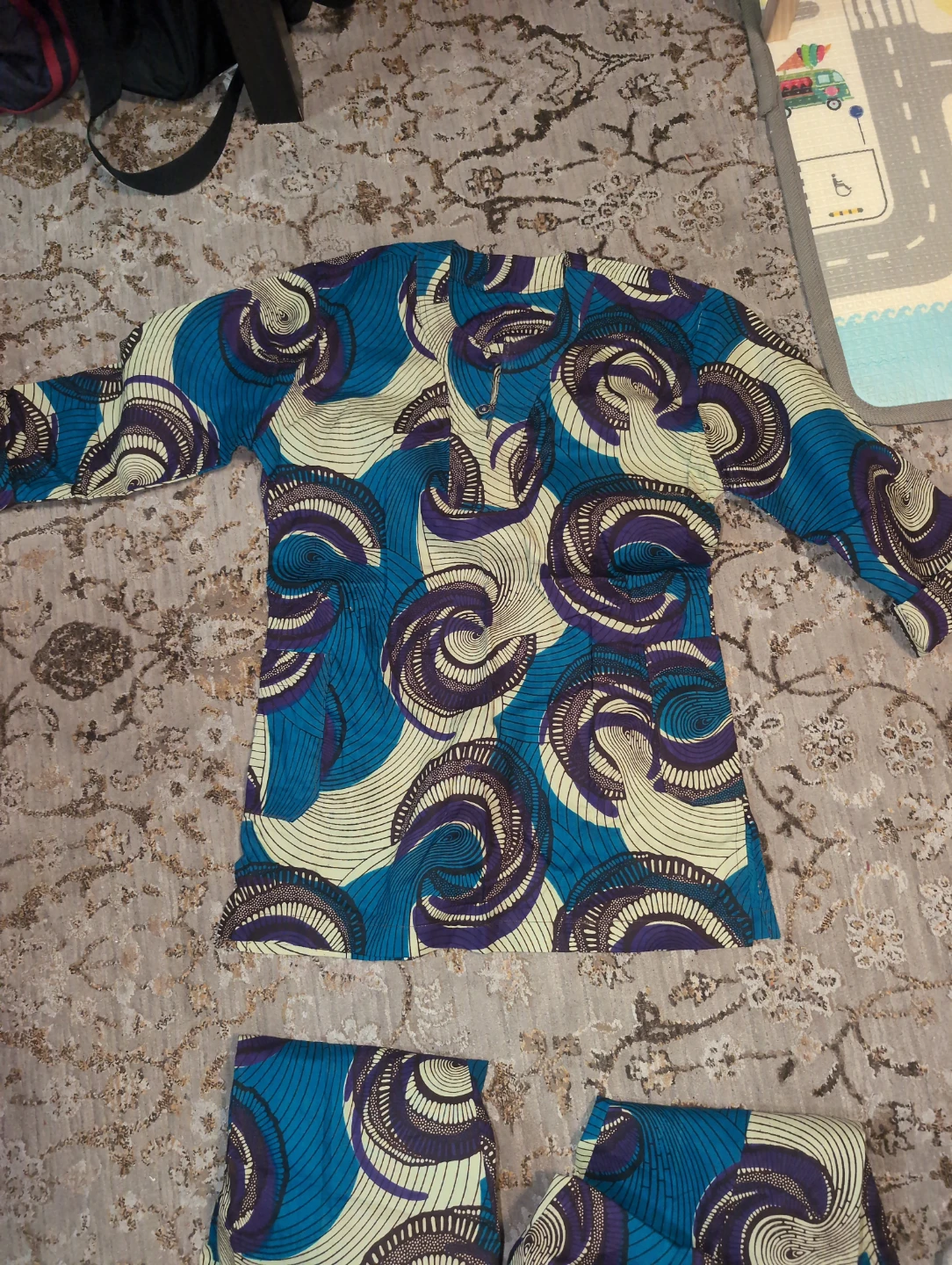 Traditional African Print Two-Piece Set - photo 2