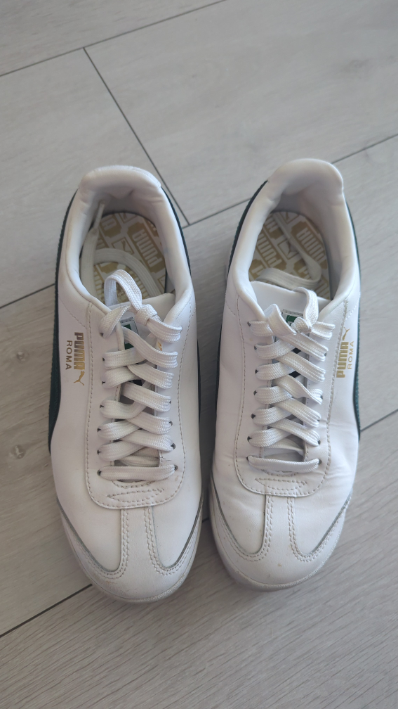 Puma Roma Sneakers White Size 4.5