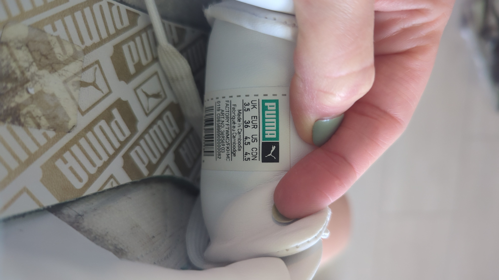 Puma Roma Sneakers White Size 4.5 - photo 4