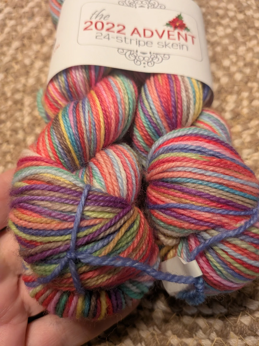 2022 Advent 24-Stripe Yarn Skein - photo 5