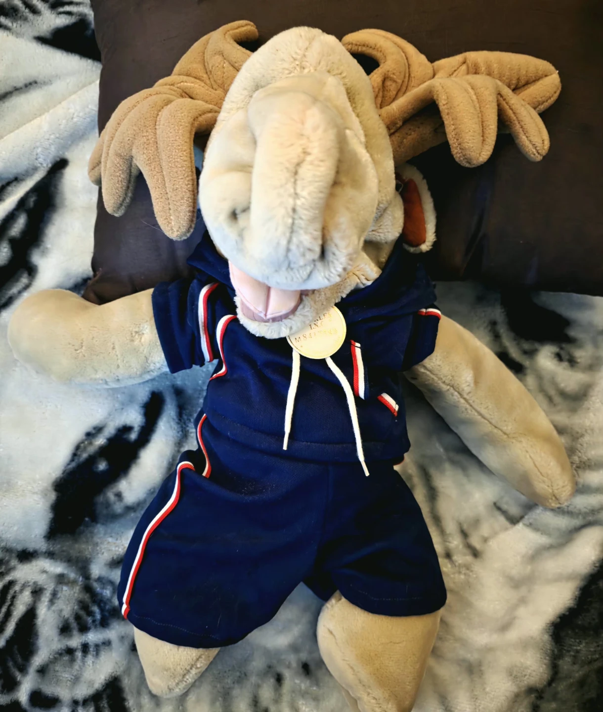 Wrinkles I.N.C. Moose Plush - photo 3