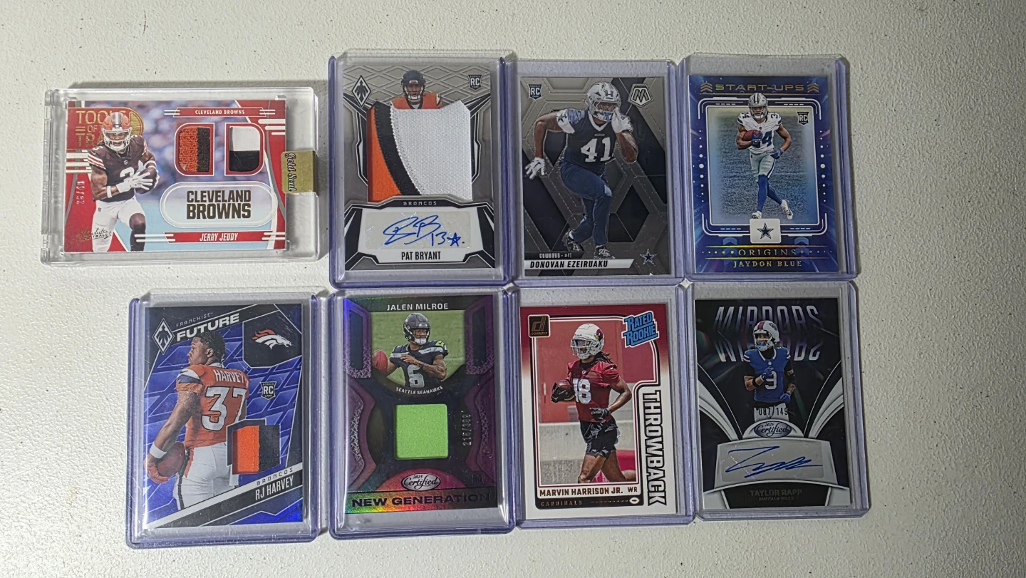 Assorted Football and Baseball Trading Cards - photo 2
