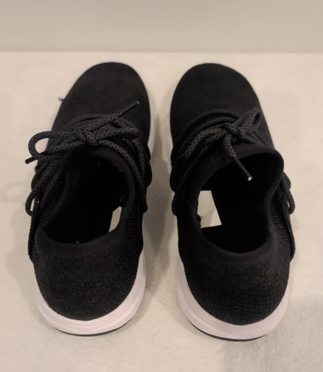 Women's Vessi Cityscape knit sneakers in charcoal black - photo 2