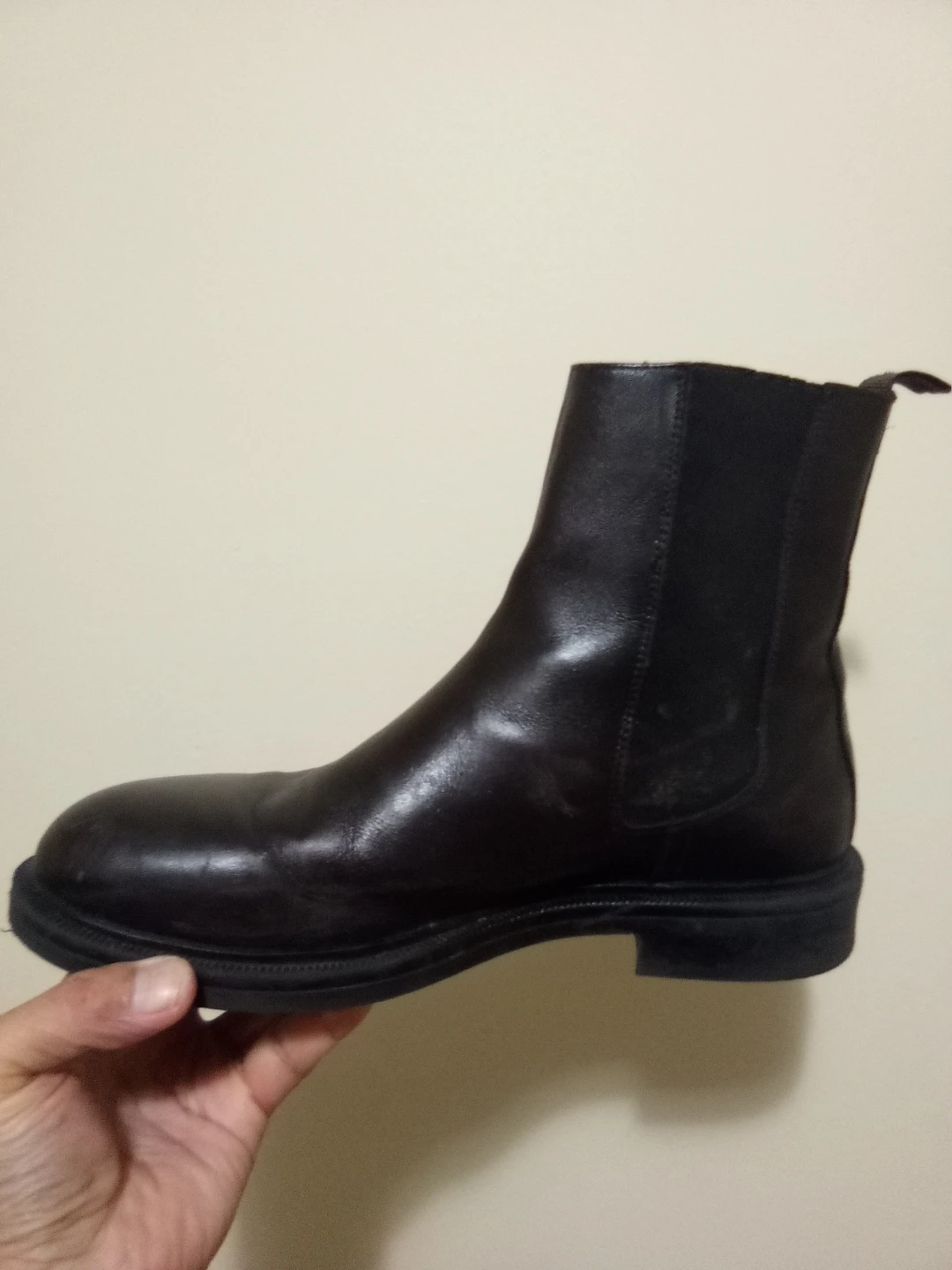 Zara dark brown Chelsea Boots Size 45 - photo 4