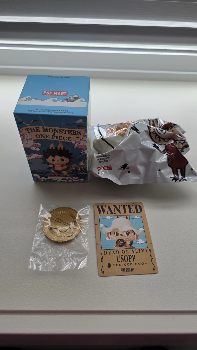 Pop Mart The Monsters x One Piece Usopp Figure
