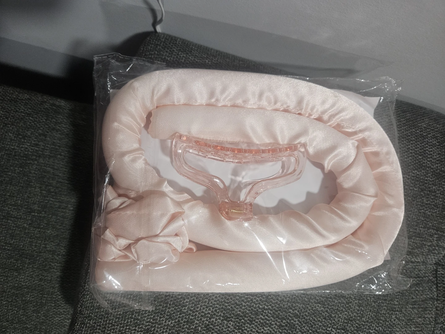 Heatless Curling Rod Headband - Pink - photo 2