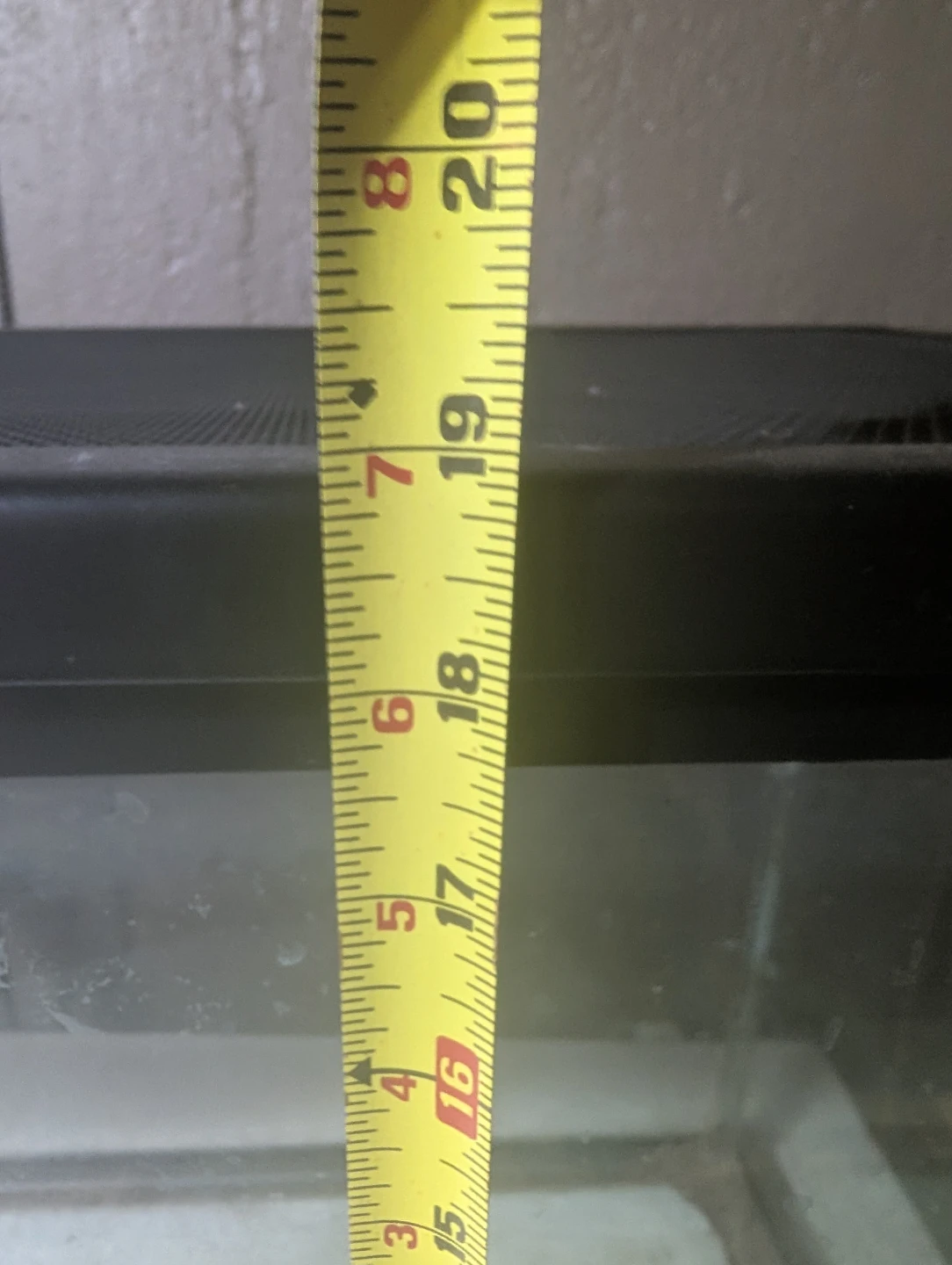 Glass aquarium tank with lid - photo 3