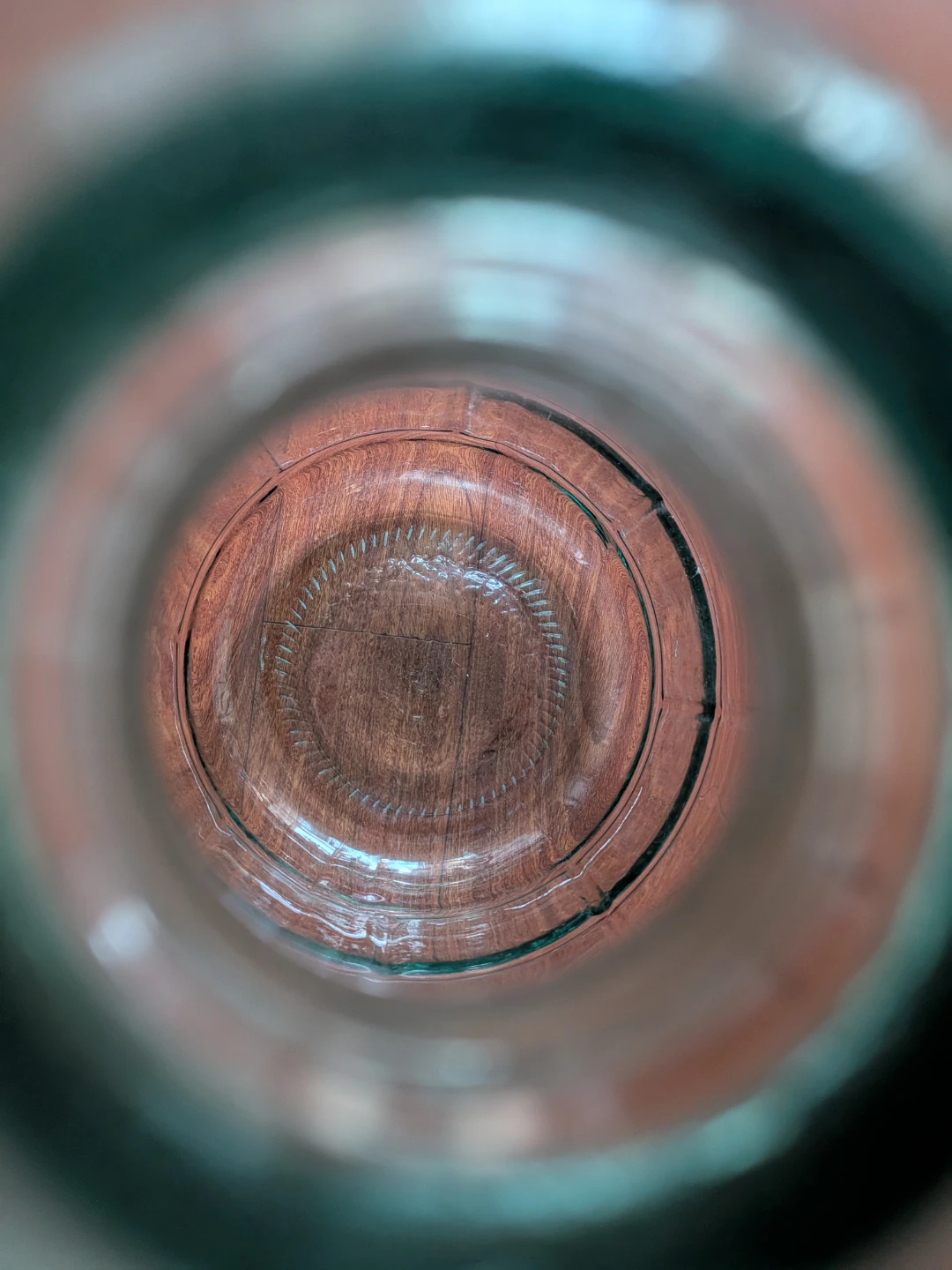 Two Vintage Glass Carboys - photo 4