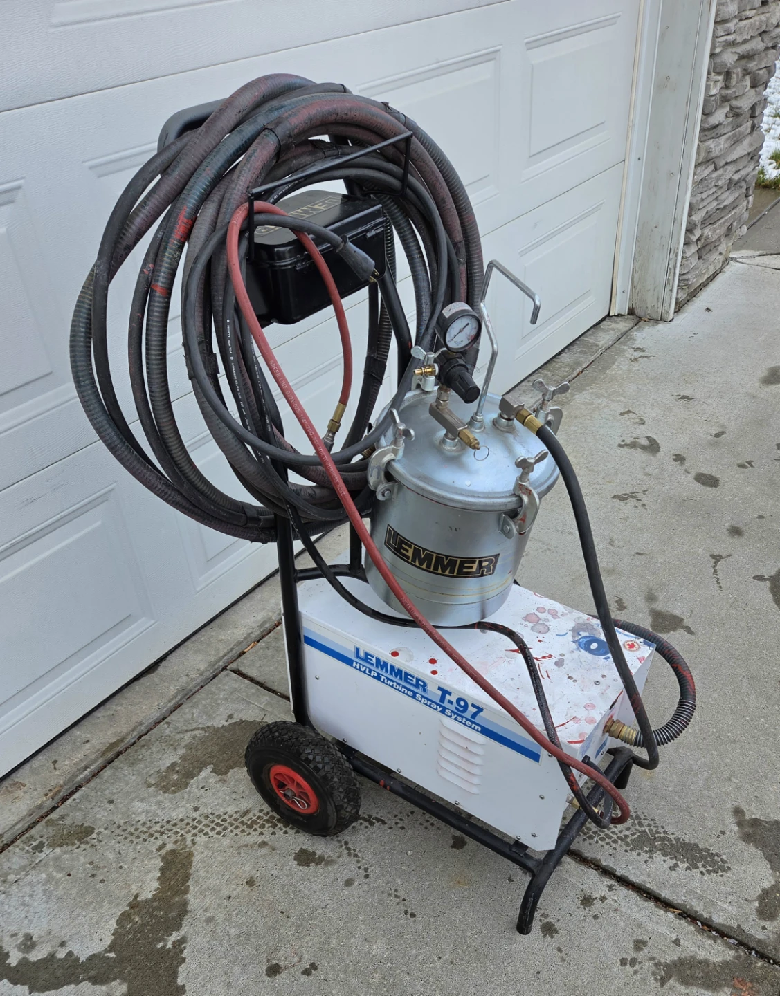 Lemmer T-97 HVLP Turbine Spray System. Great Condition!