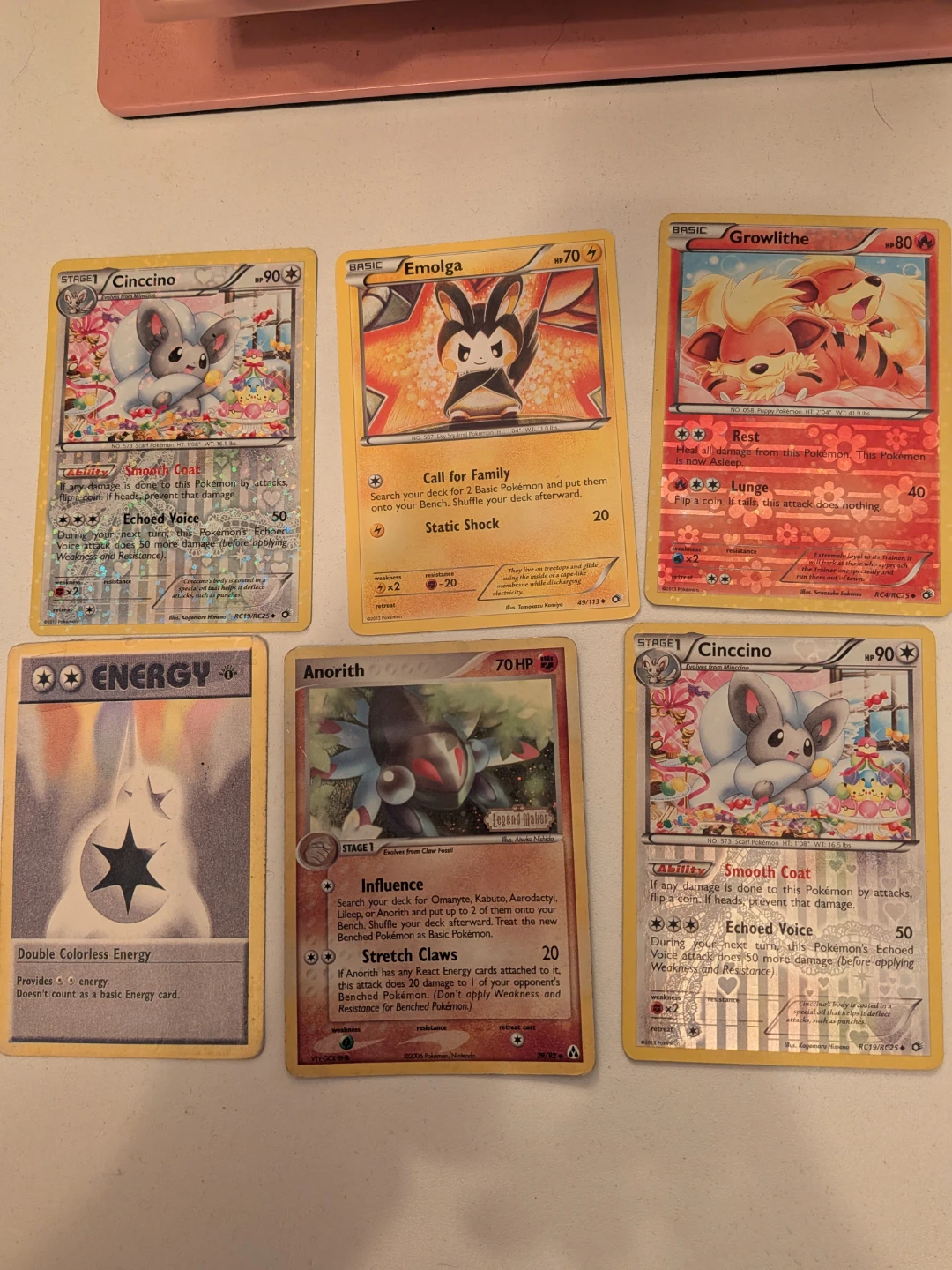 Assorted Pokemon Trading Cards - 6 Cards - photo 2