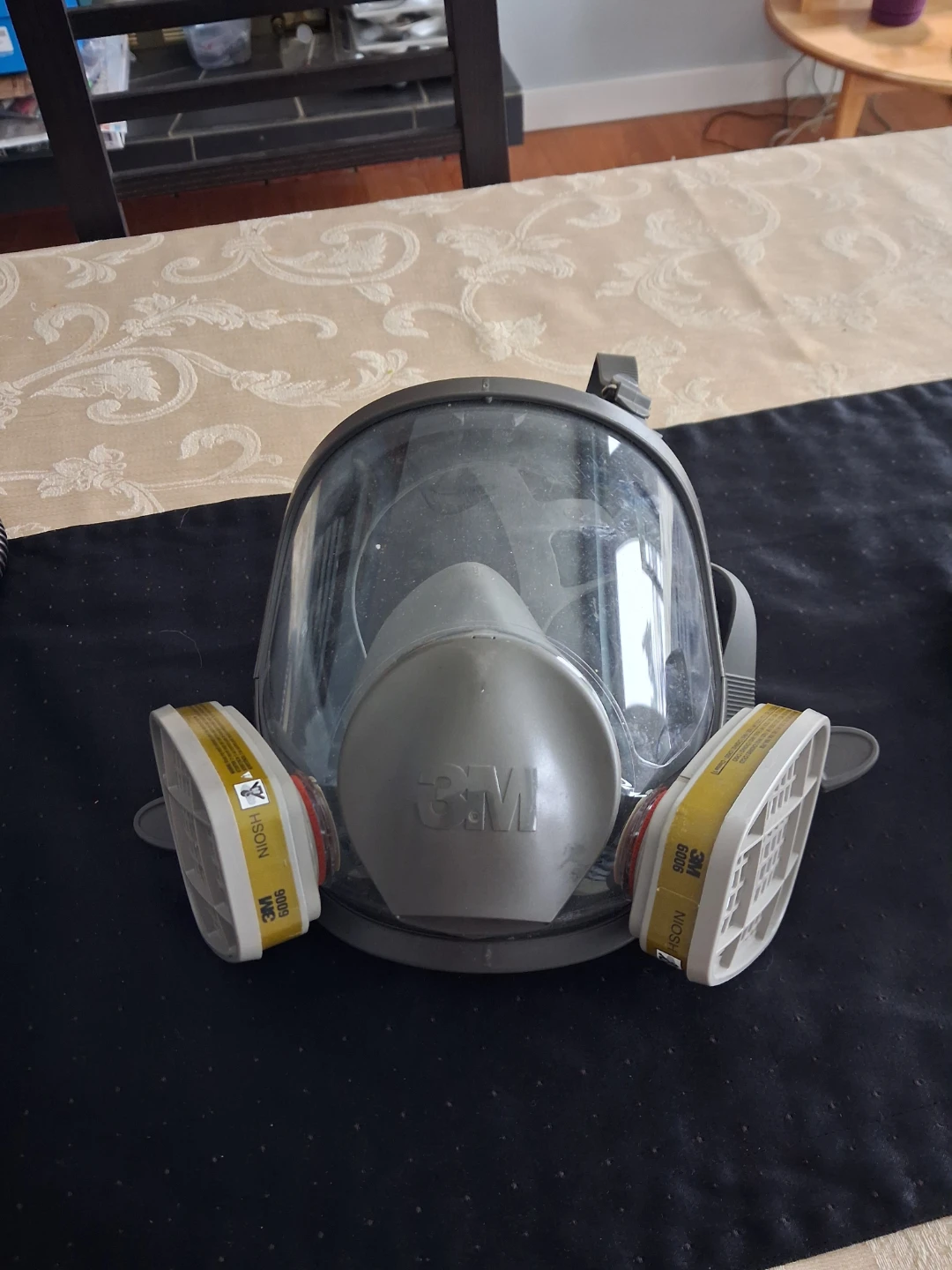 3M Full Face Respirator with 6006 Cartridges