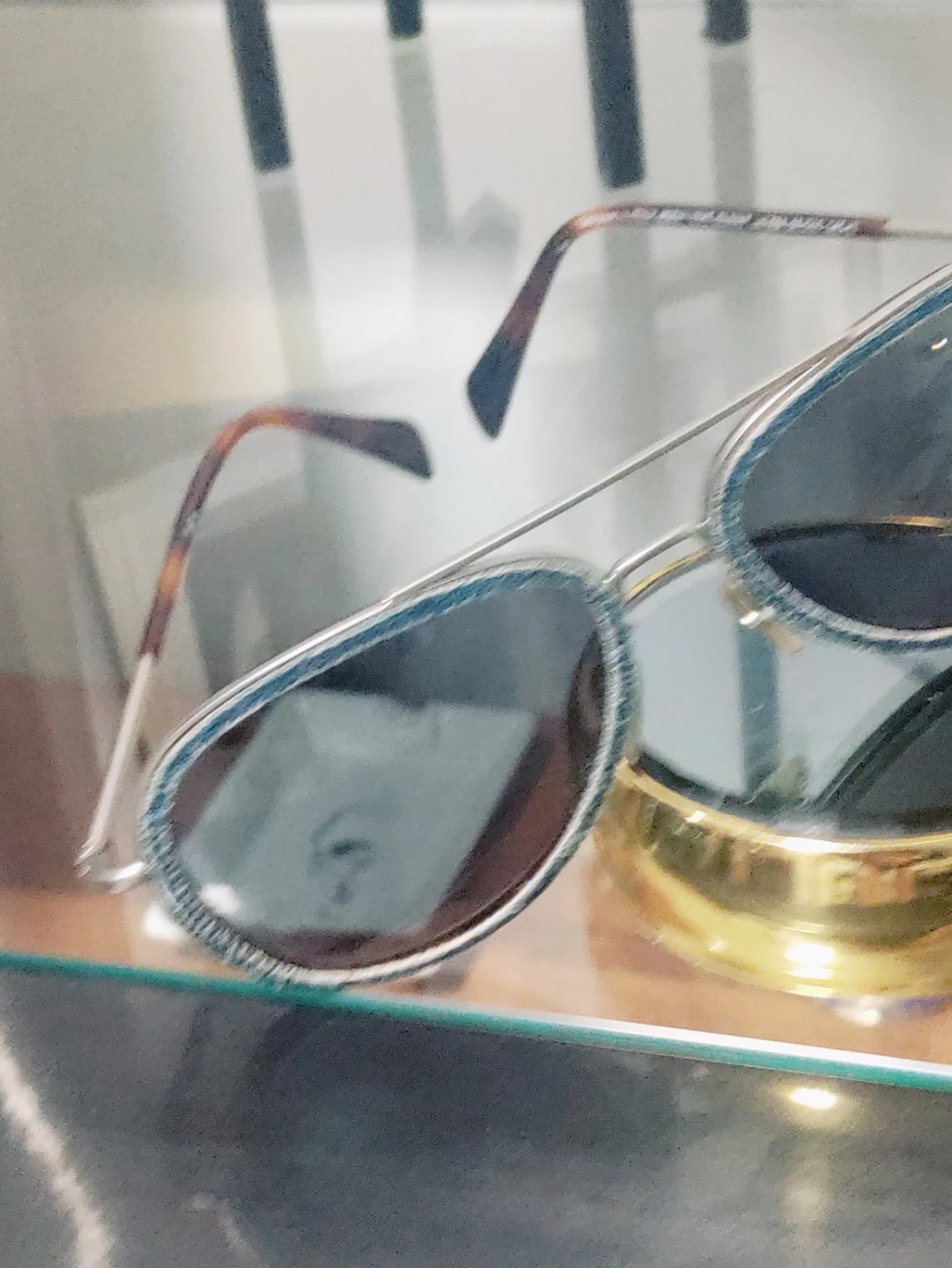 Diesel Aviator Denim Sunglasses - photo 2
