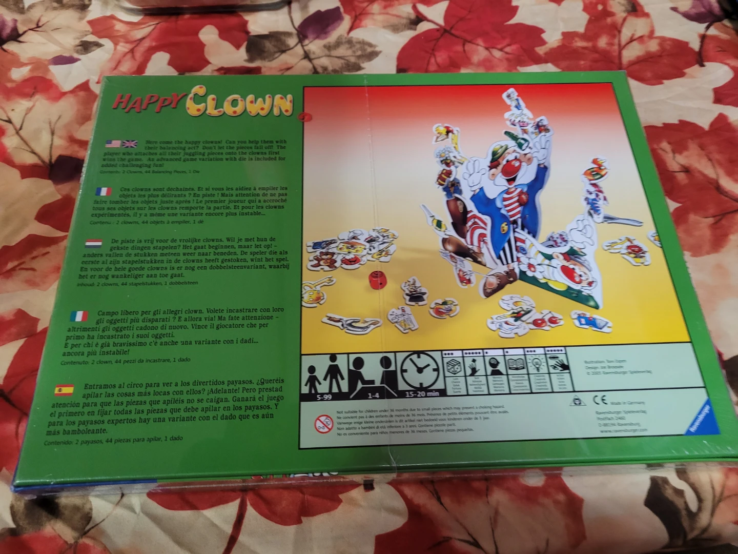 Ravensburger Happy Clown Balancing Game - photo 2