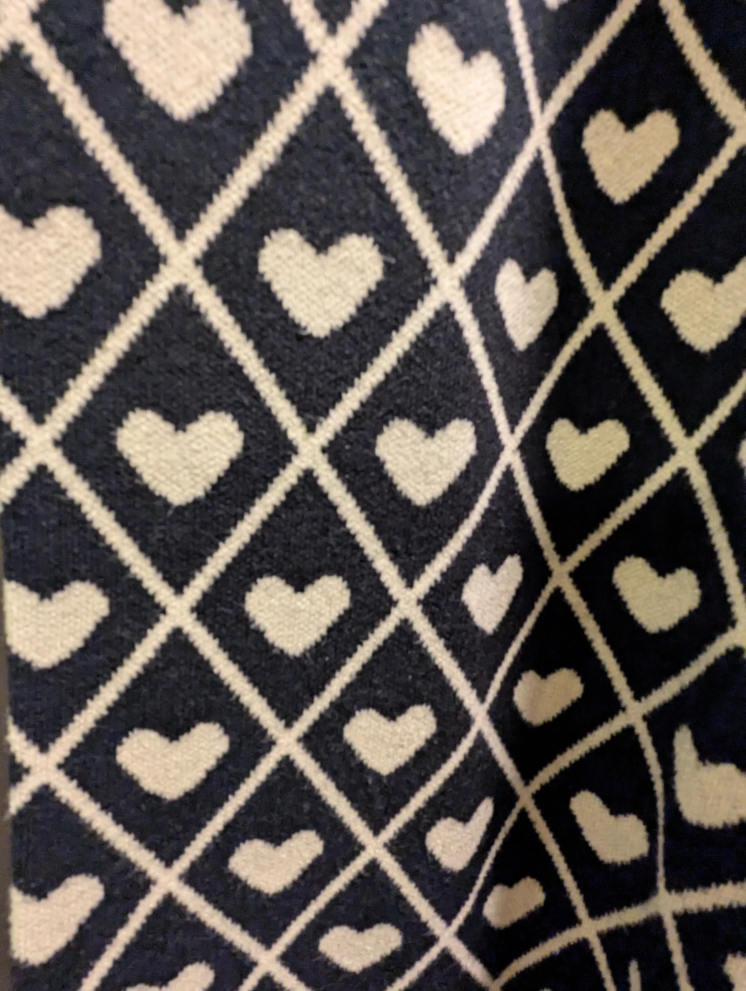 Heart Pattern Flare Leg Knit Pants! 👖 - photo 2