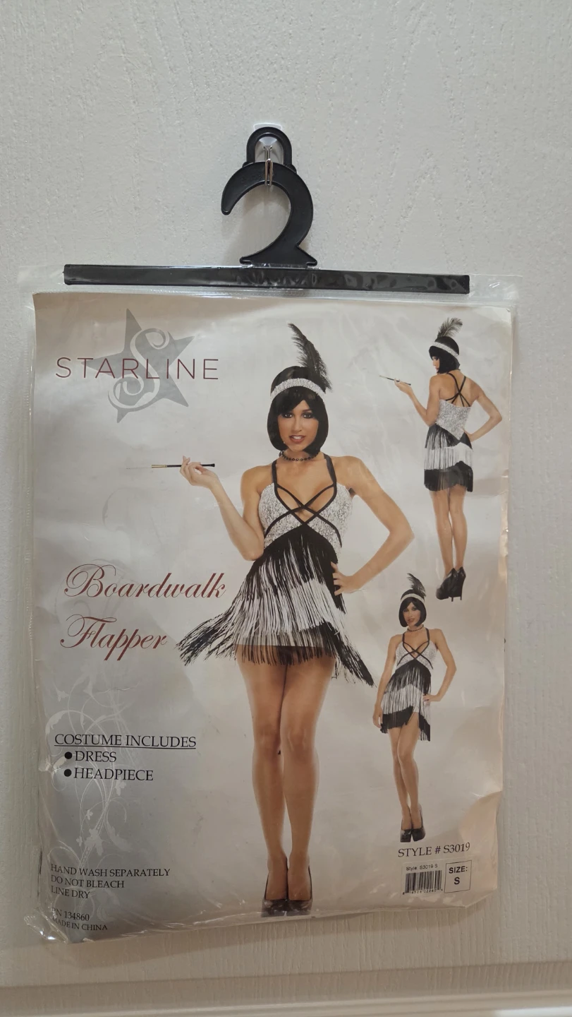Starline Boardwalk Flapper Costume, Size Small