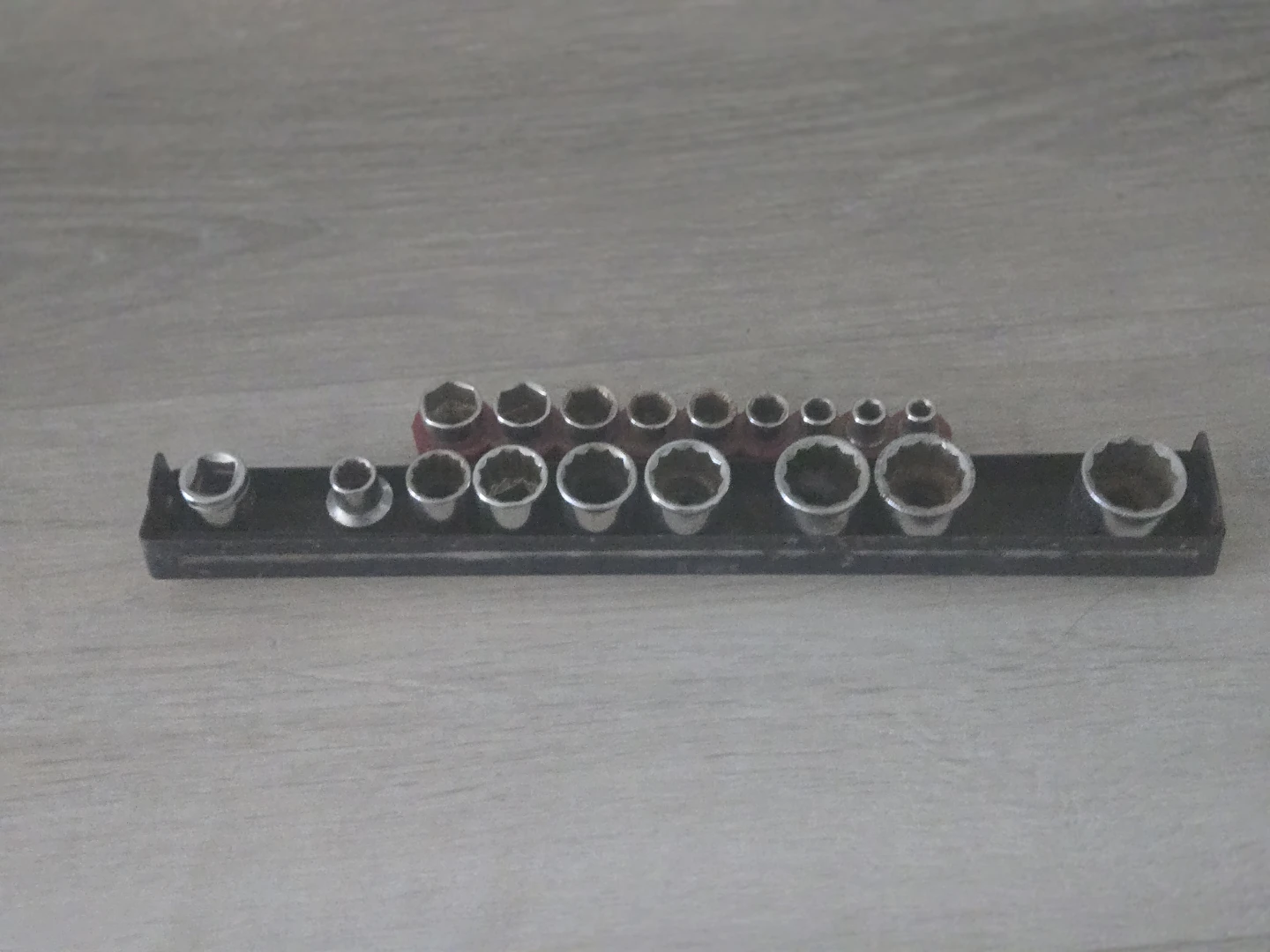 Assorted Metric and SAE Socket Set