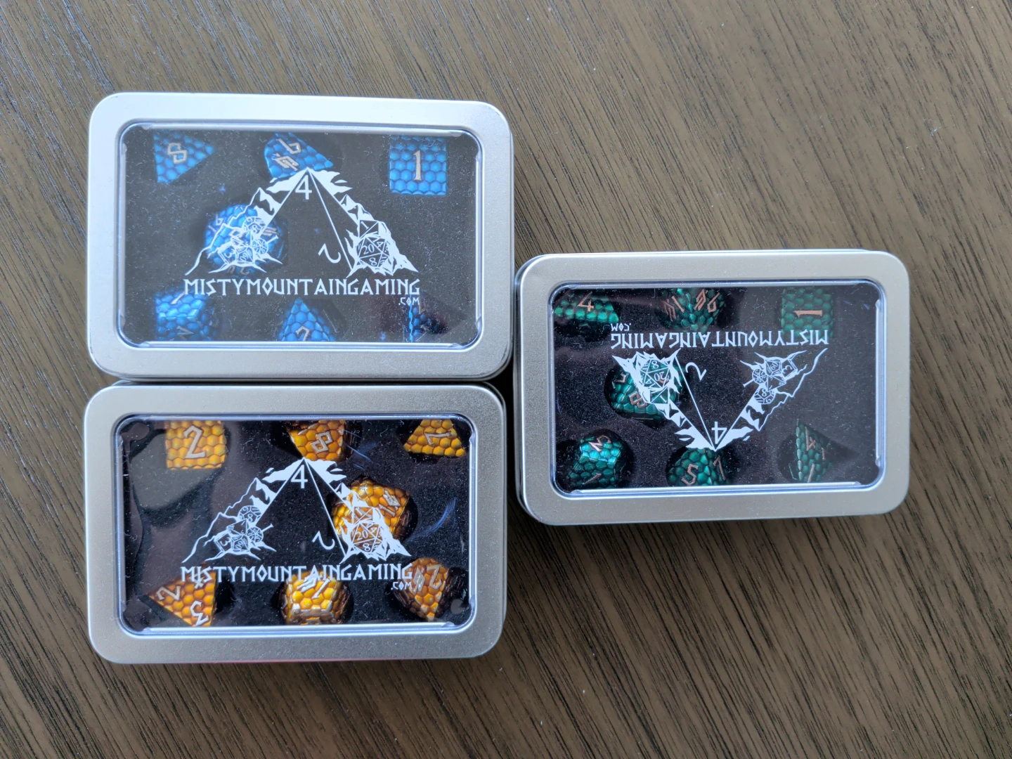 Misty Mountain Gaming Dice Sets - 3 Pack
