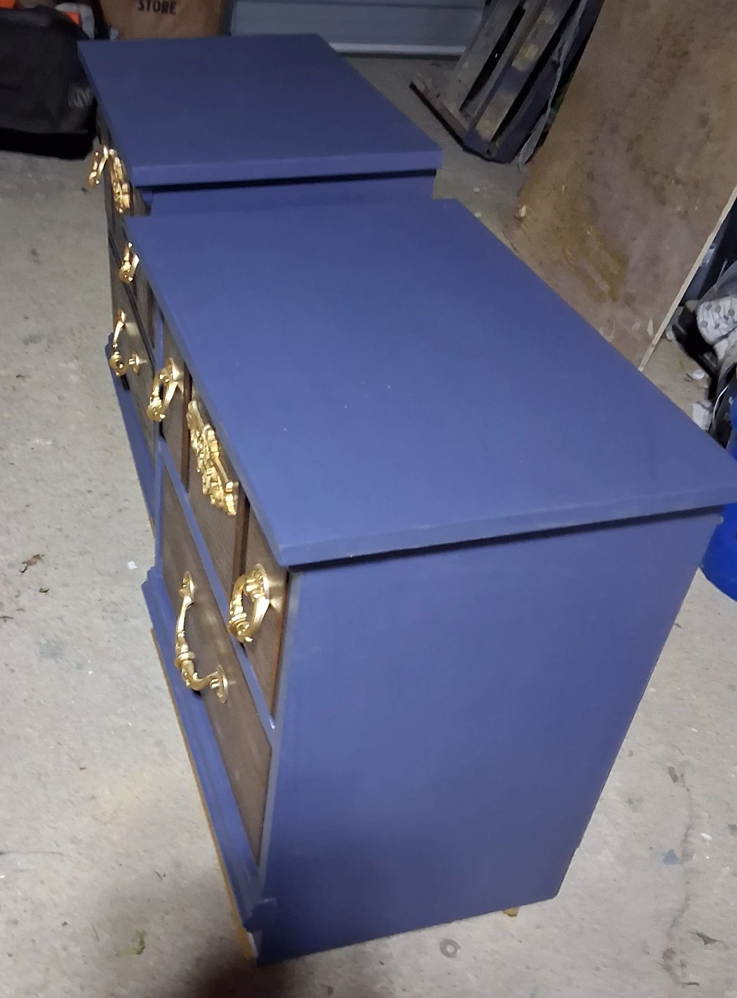 Set of Two Refinished Nightstands - photo 4
