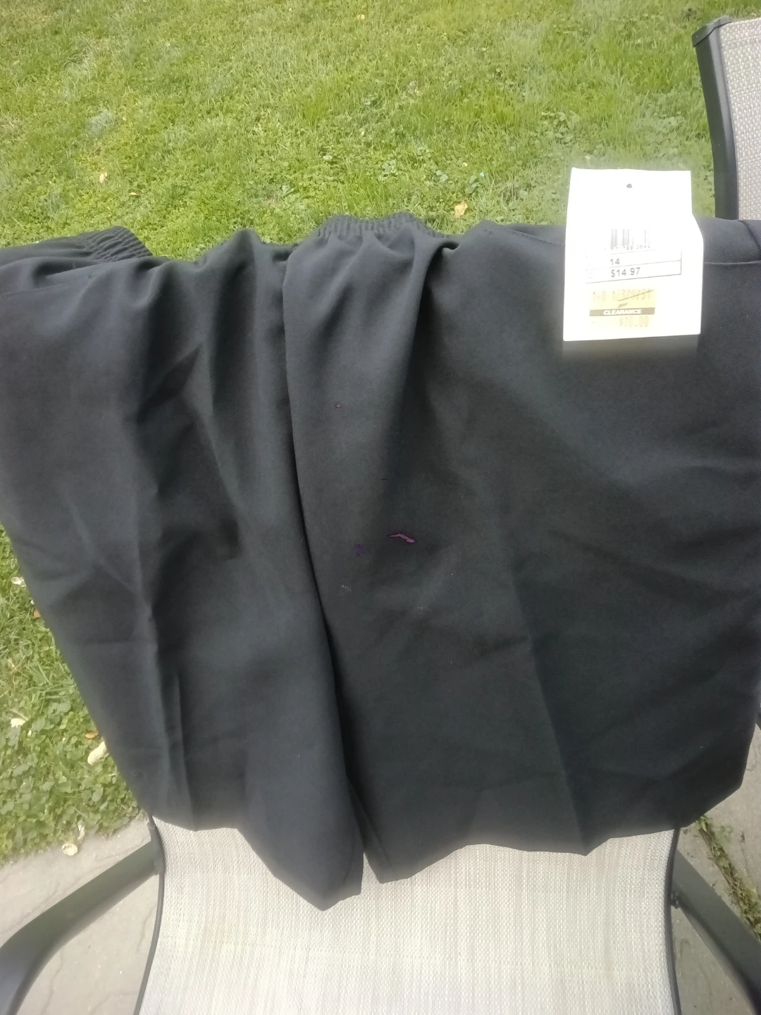 Zellers Black Shorts Size 14 - photo 2