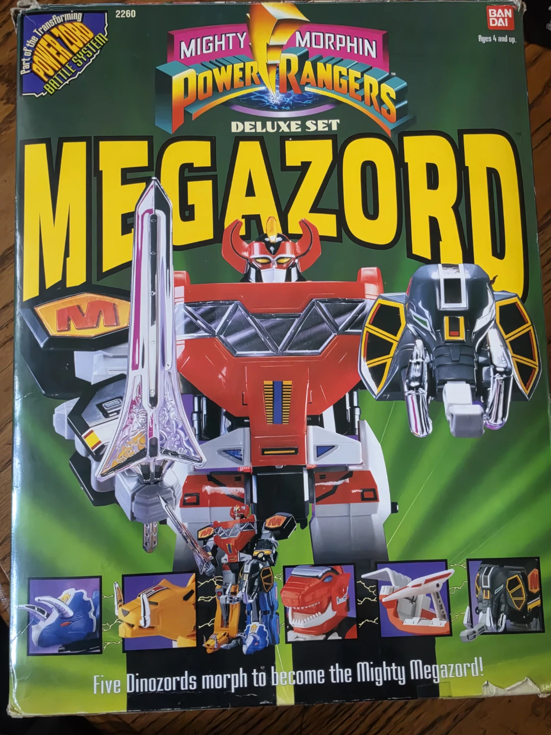 Mighty Morphin Power Rangers Deluxe Megazord