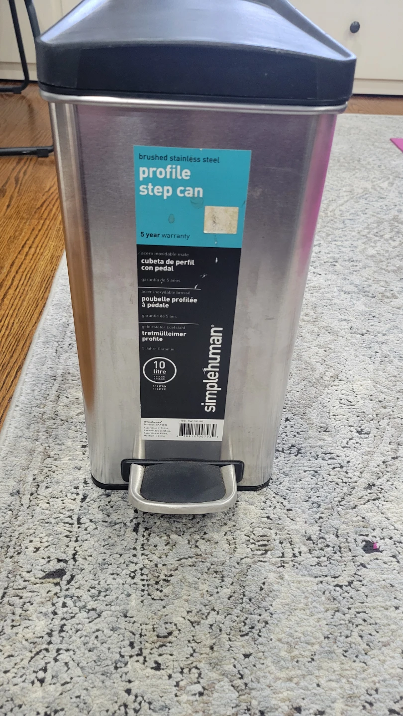 ‼️Simplehuman - 10 L - Stainless Steel Garbage Can/Bin‼️