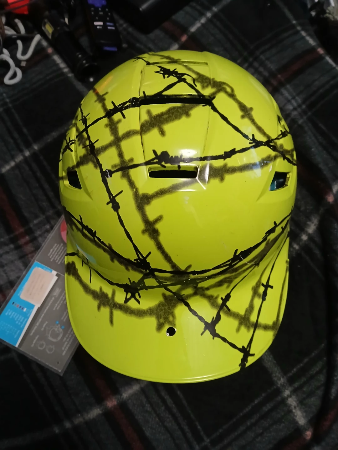 Schutt Air Maxx T 4.2 Batting Helmet - Neon Yellow