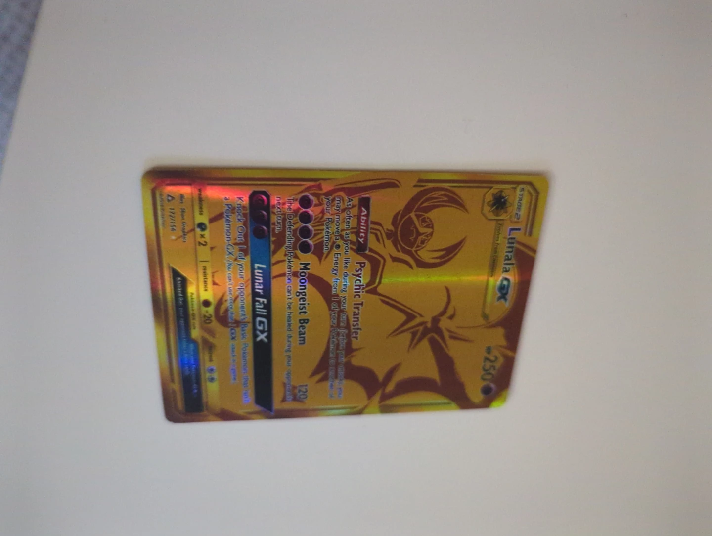 Pokemon Lunala GX 172/156 - photo 3