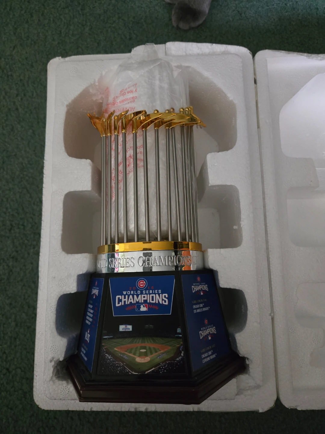 2016 Chicago Cubs World Series Commemorative Trophy