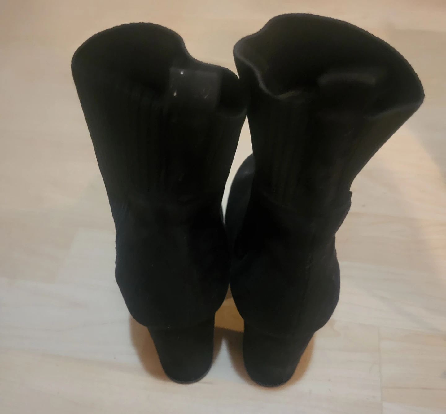 Black Heeled Ankle Boots - photo 3