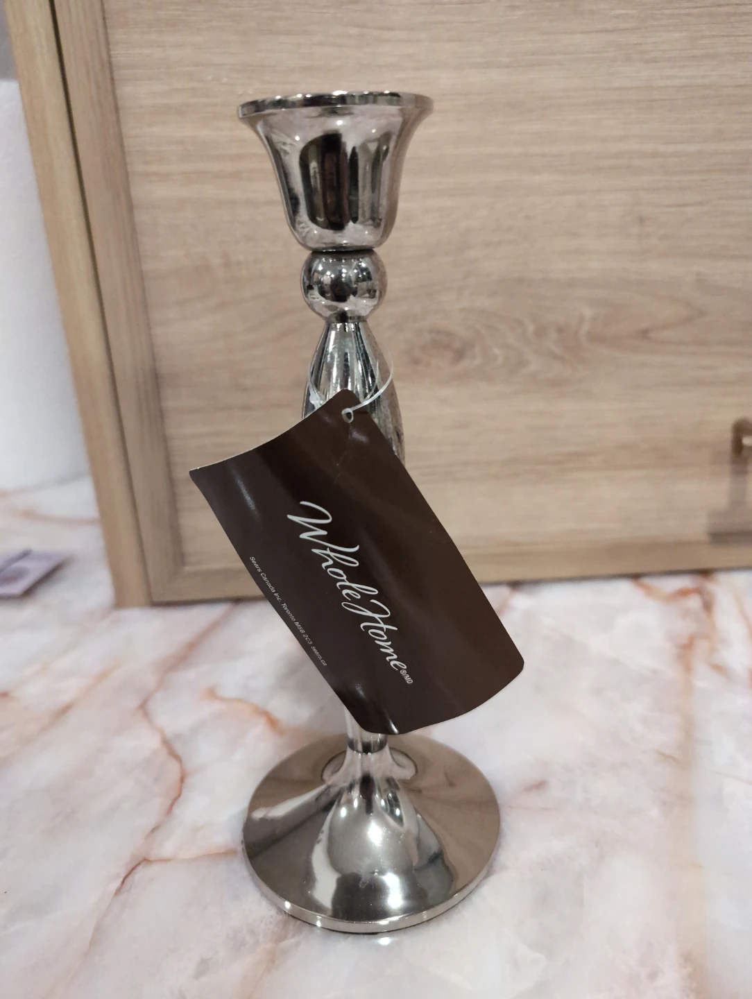 Whole Home Silver Candle Holder - photo 3