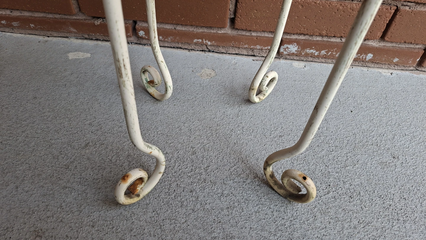 Vintage Metal Plant Stand - photo 3