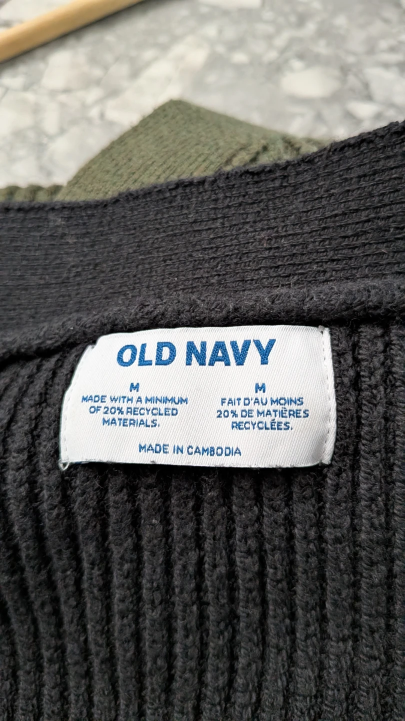 Old Navy black button-up cardigan - photo 3