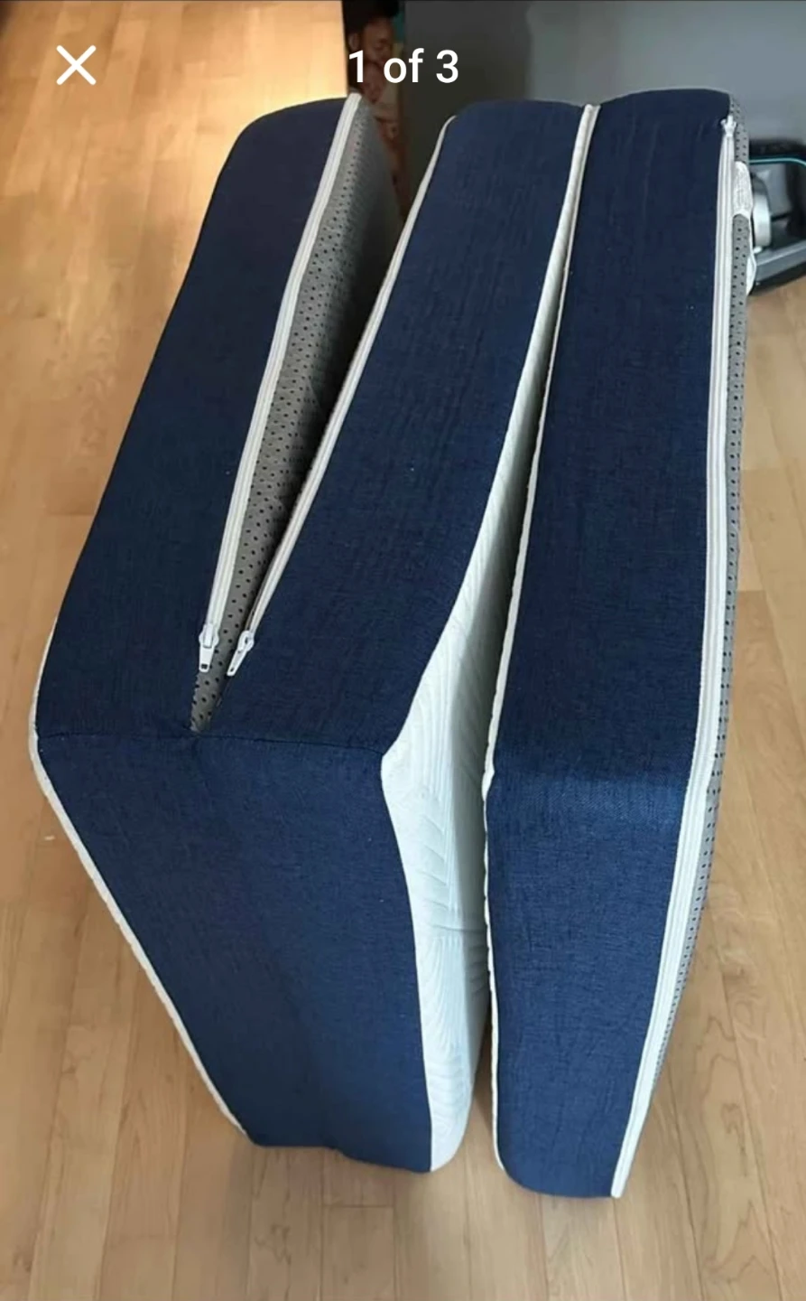Tri-fold twin Mattress