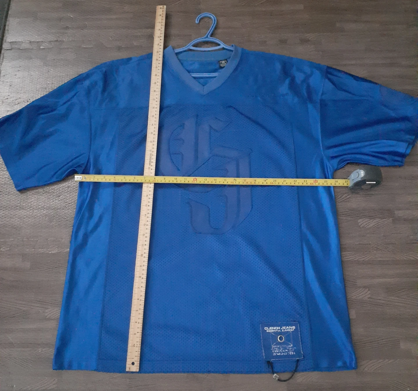 Clench Jeans Essential Element Blue Jersey XL VINTAGE Y2K