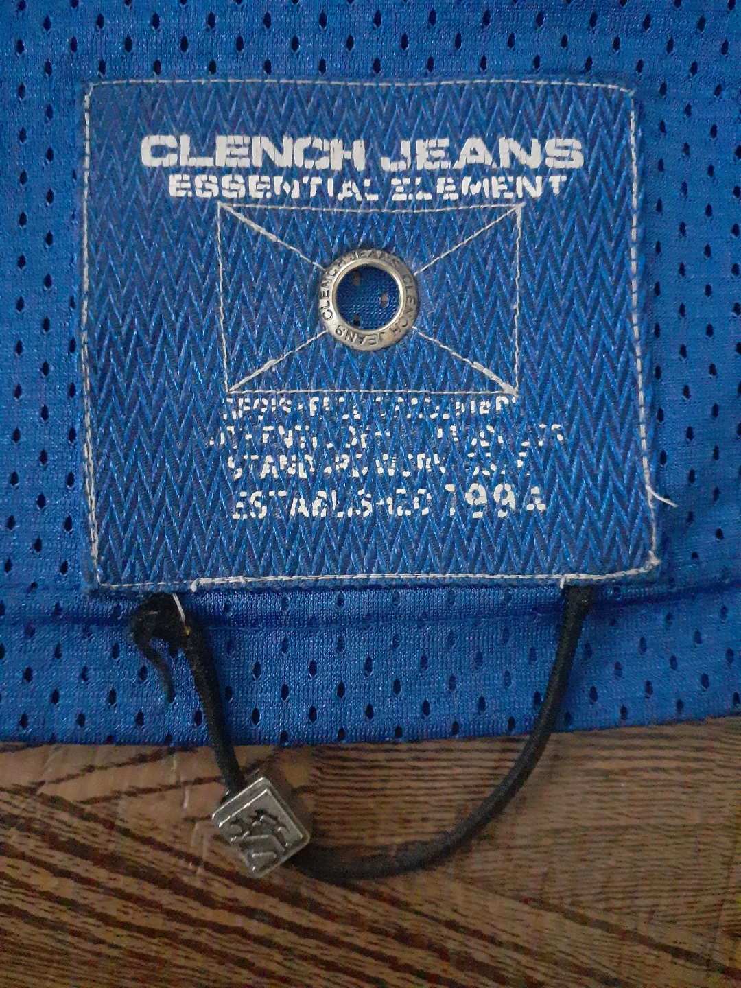 Clench Jeans Essential Element Blue Jersey XL VINTAGE Y2K - photo 4