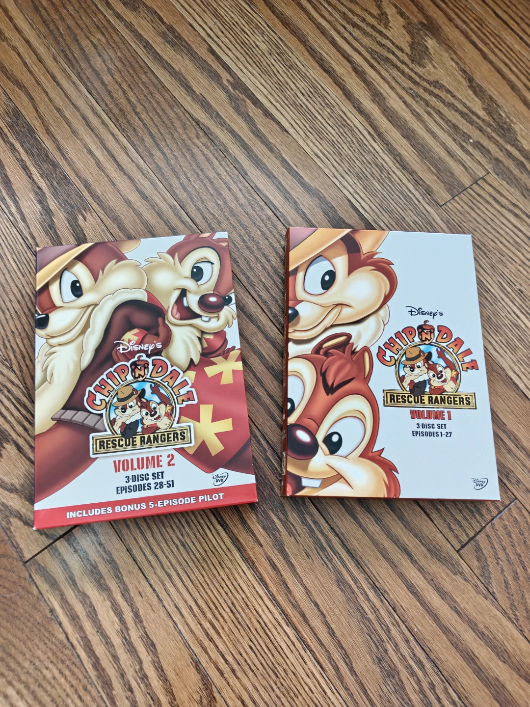 Chip 'n Dale Rescue Rangers Volume 1, 2 DVD (complete series)