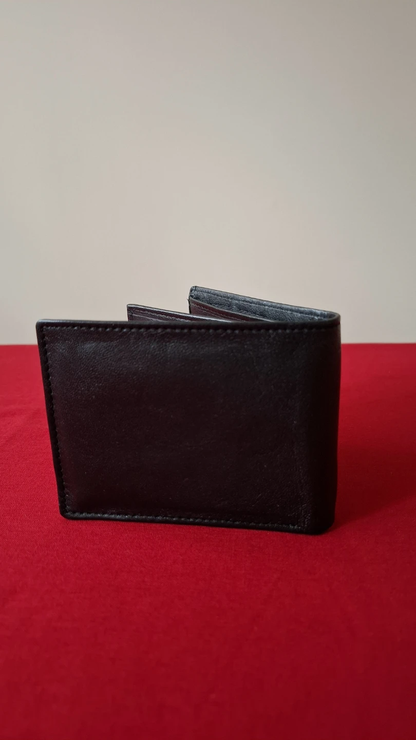 Genuine Leather Bifold Wallet - photo 2