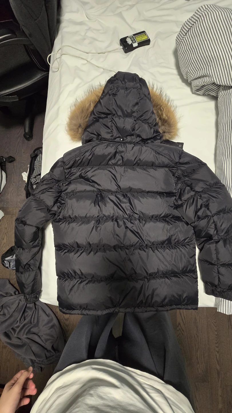Moncler Puffer Down Jacket with Fur Hood - photo 2