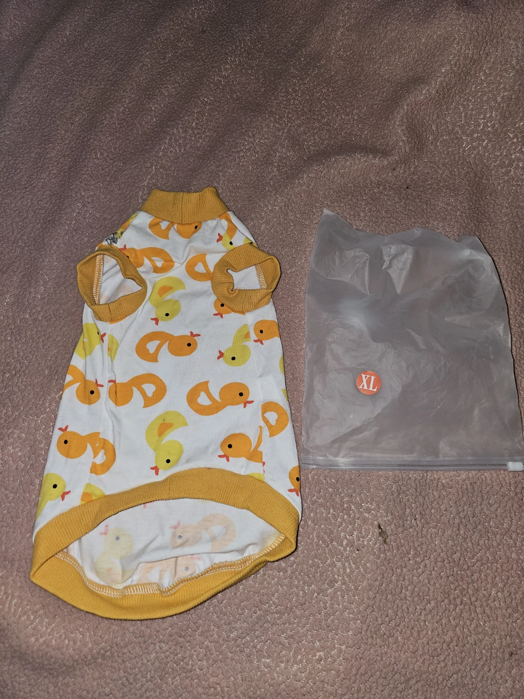 Cat Shirt, Duck Print, Size XL - photo 5
