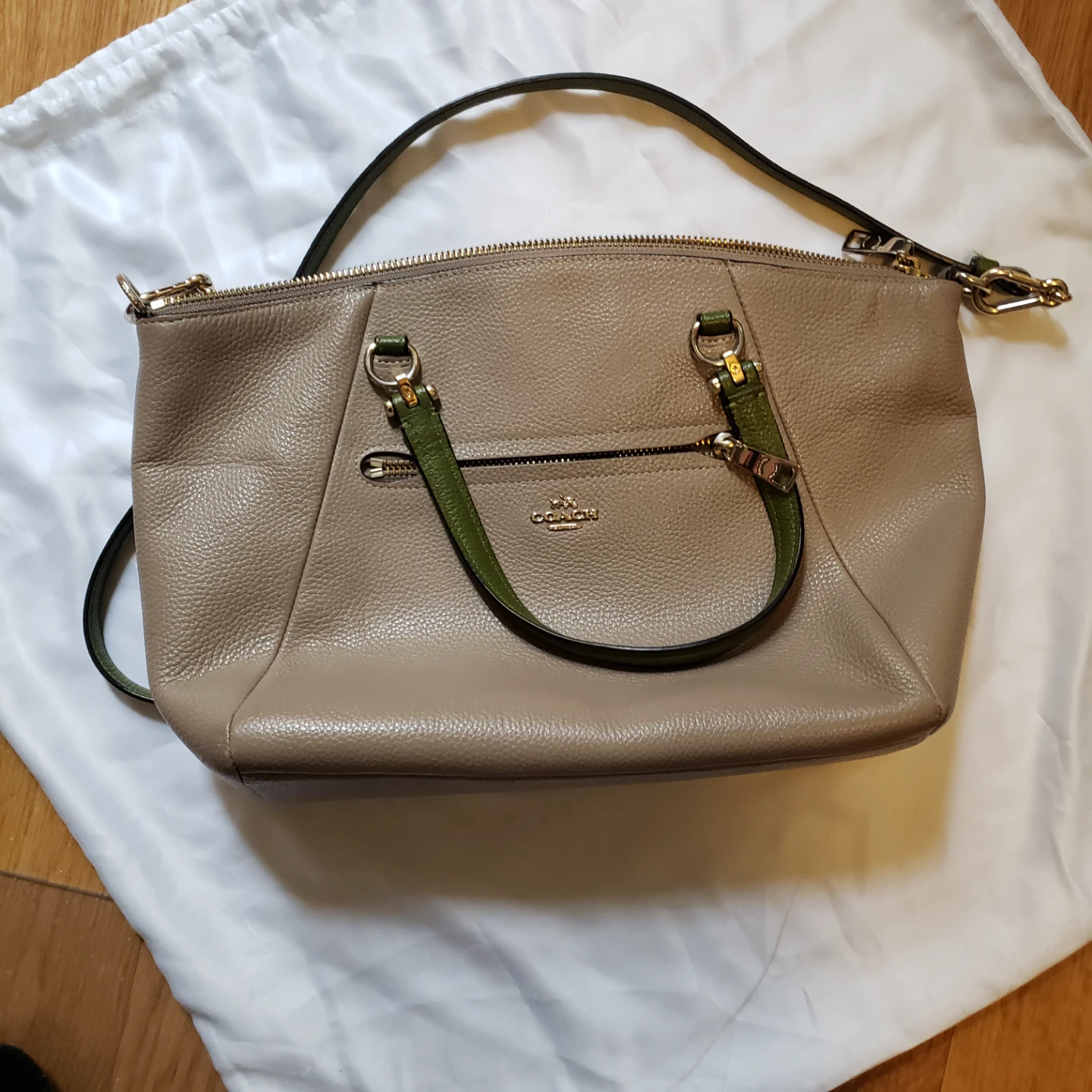 Coach Leather Handbag