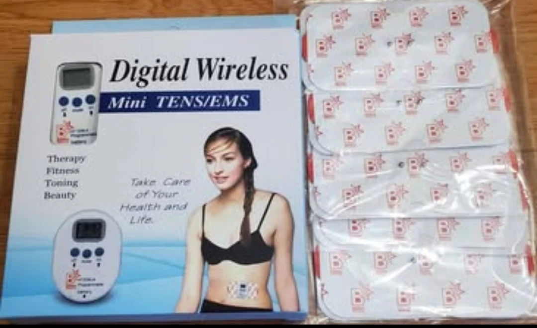 Wireless digital  mini TENS machine with 5 extra  TENS