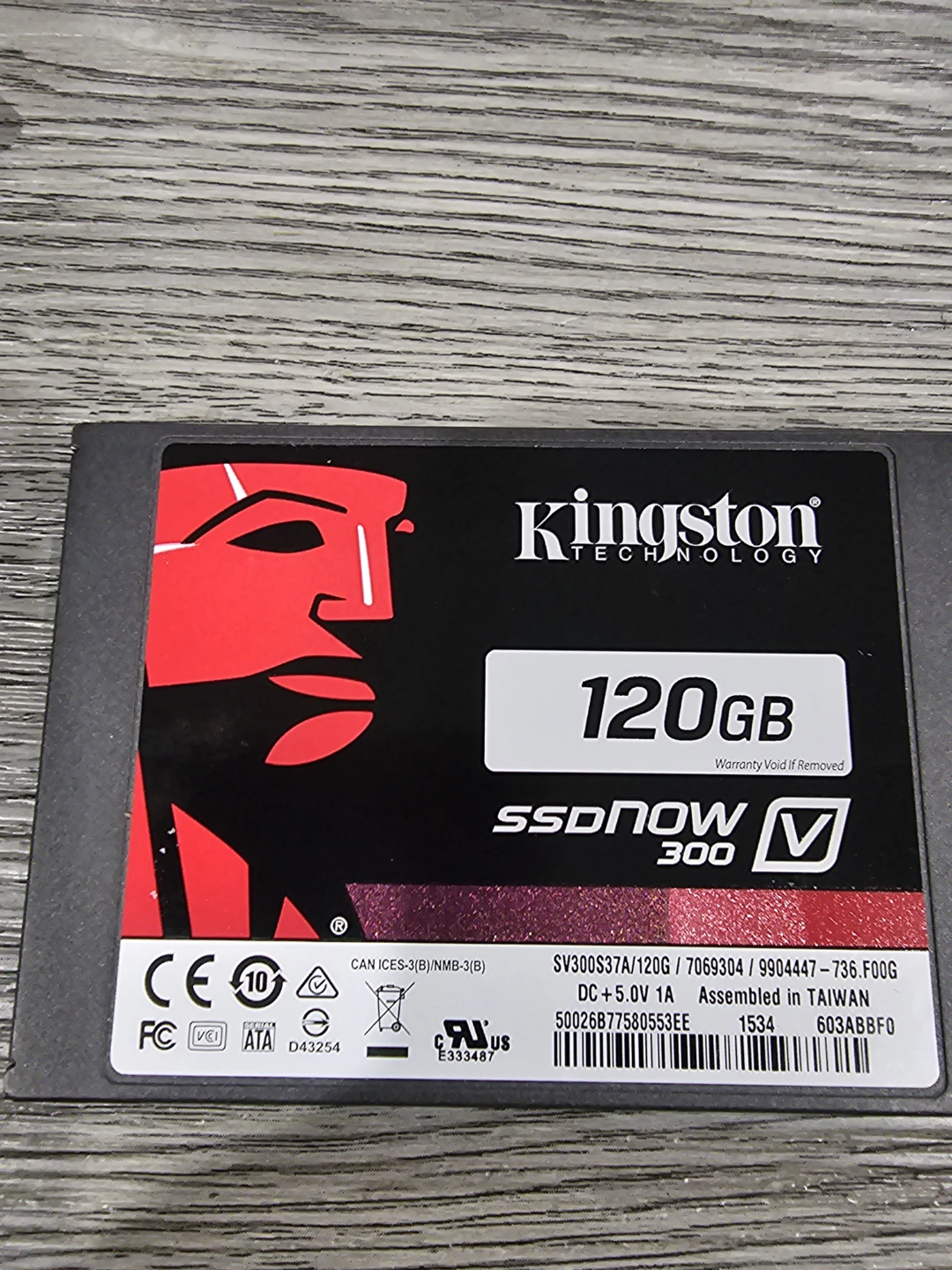 Kingston SSDNow V300 120GB SSD
