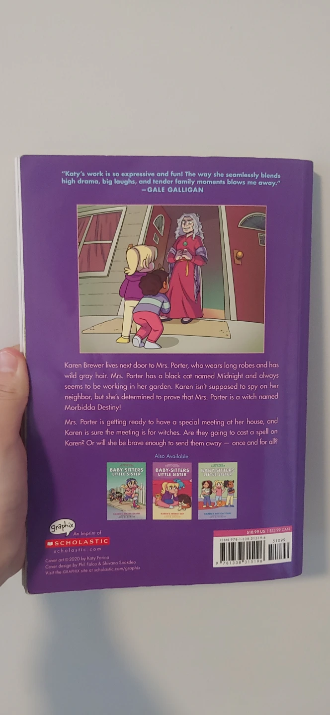 Baby-Sitters Little Sister: Karen's Witch Graphic Novel - photo 3