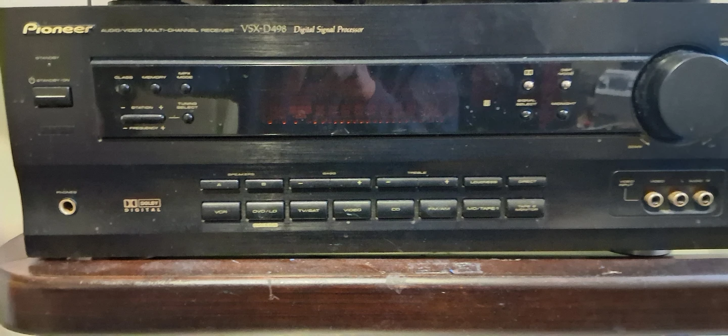 Pioneer VSX-D498 Audio/Video Multi-Channel Receiver - photo 2