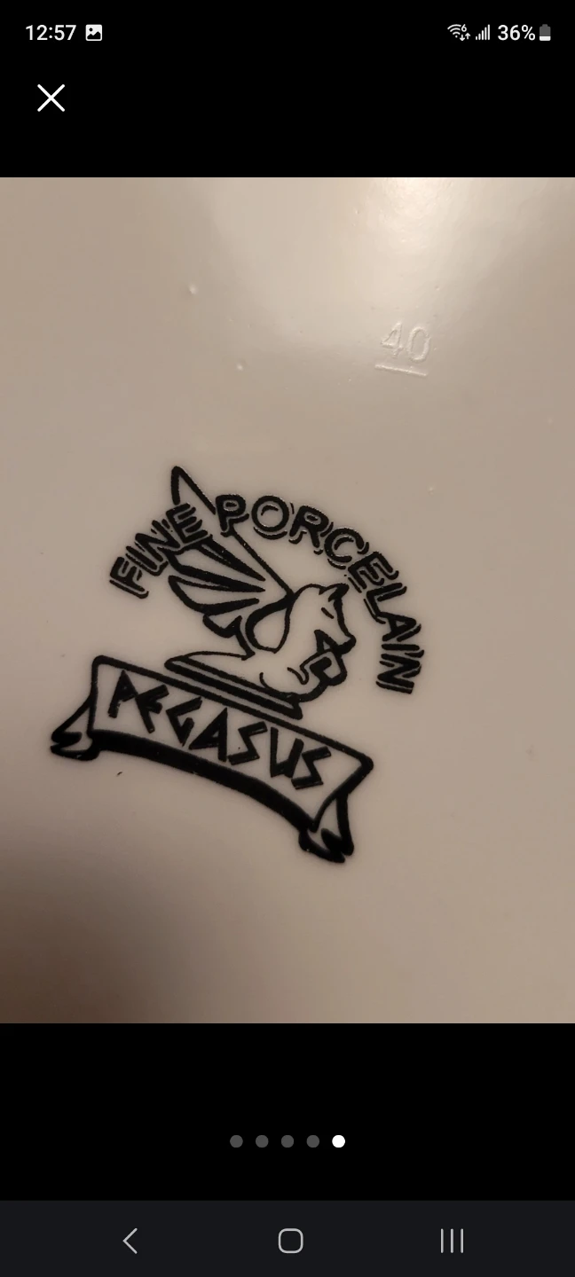 Set of 4 Pegasus Fine Porcelain Bowls - photo 5