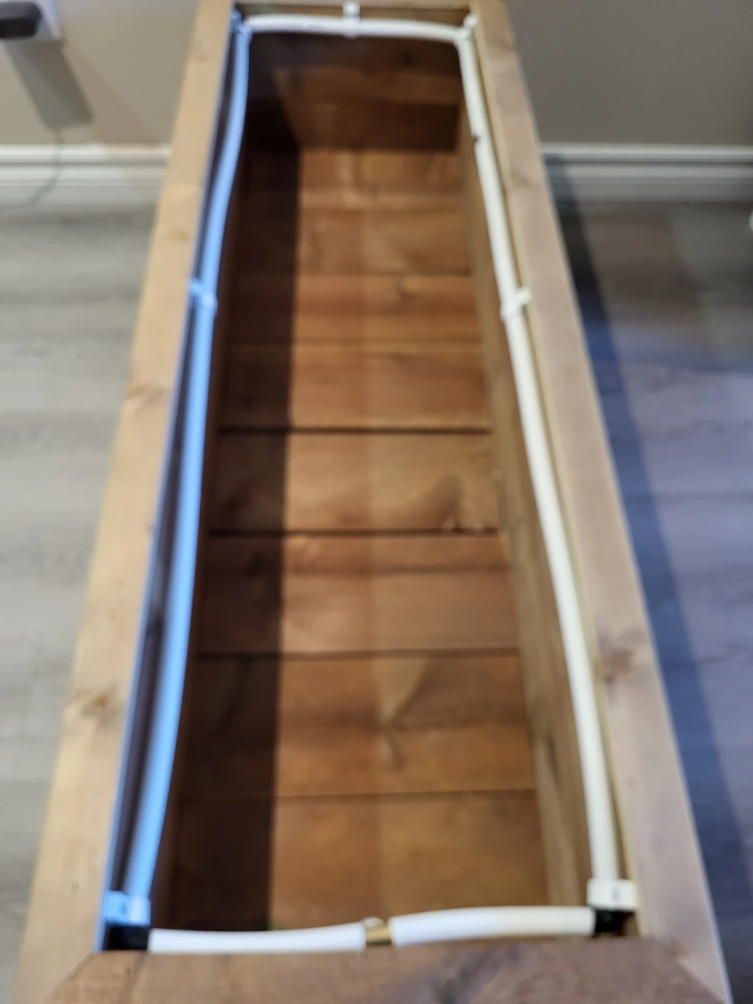 46" Wooden Planter Box with Watering System - photo 4