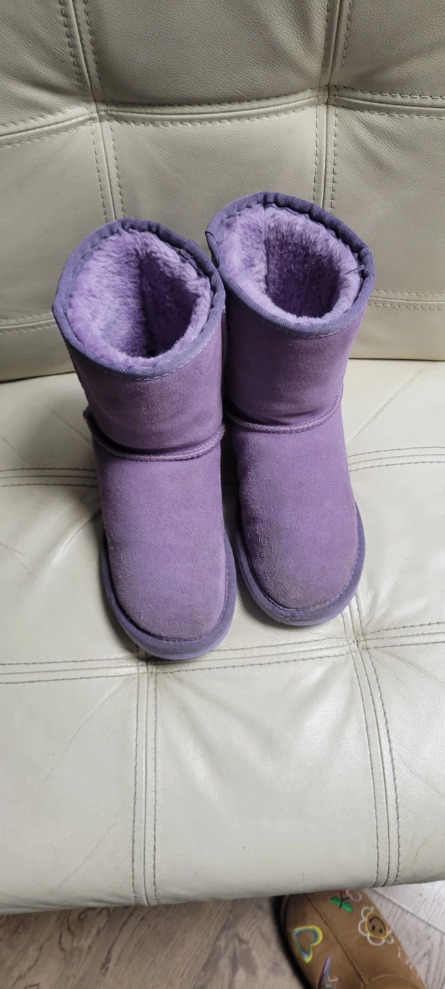 UGG classic suede boots - Purple womens sz 6