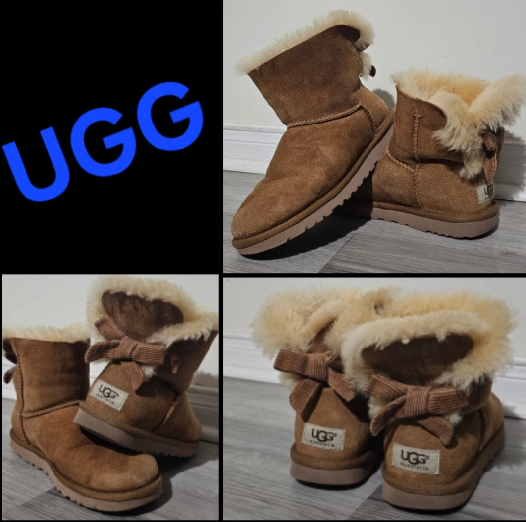 UGG Women's Ultra Mini Bailey Bow Sheepskin