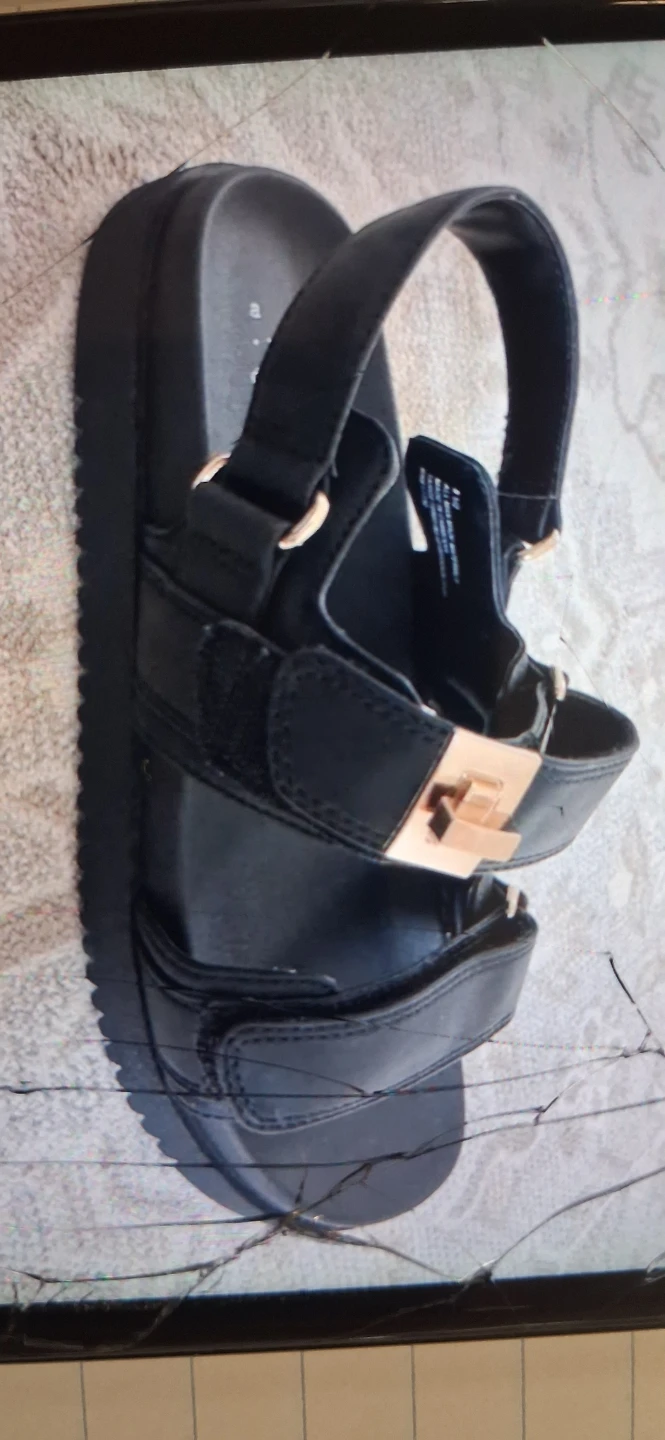 a new day black sandals size 8.5 - photo 3